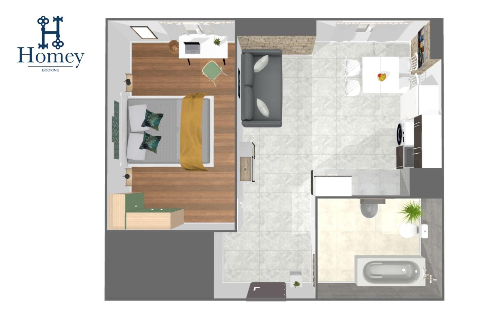 Homey Keola - Parking Prive Gratuit - Aux Portes De Geneve - Au Pied Du Tram - Appartement Avec 1 Chambre Et Un Grand Salon Avec Un Canape-Lit Ambilly Zewnętrze zdjęcie