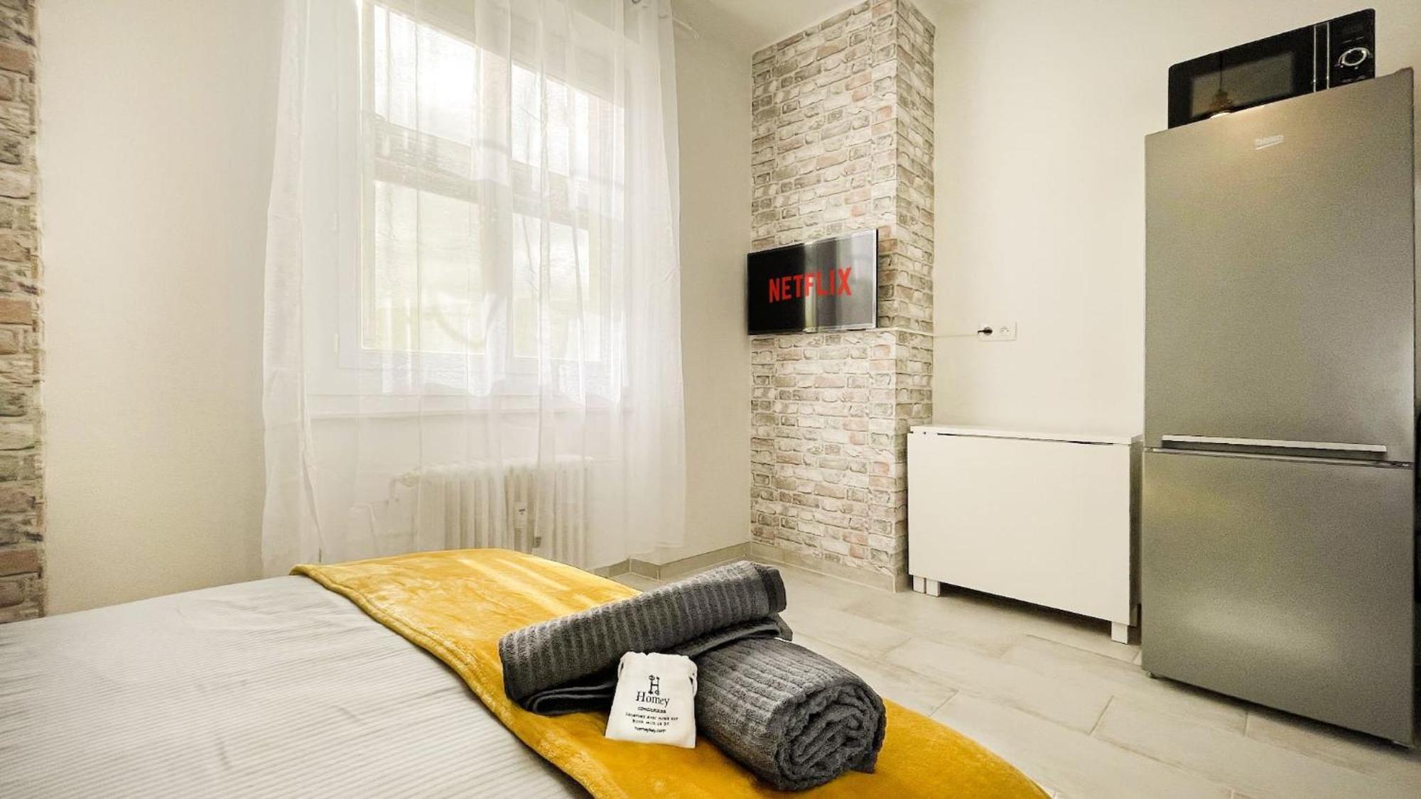 Homey Keola - Parking Prive Gratuit - Aux Portes De Geneve - Au Pied Du Tram - Appartement Avec 1 Chambre Et Un Grand Salon Avec Un Canape-Lit Ambilly Zewnętrze zdjęcie