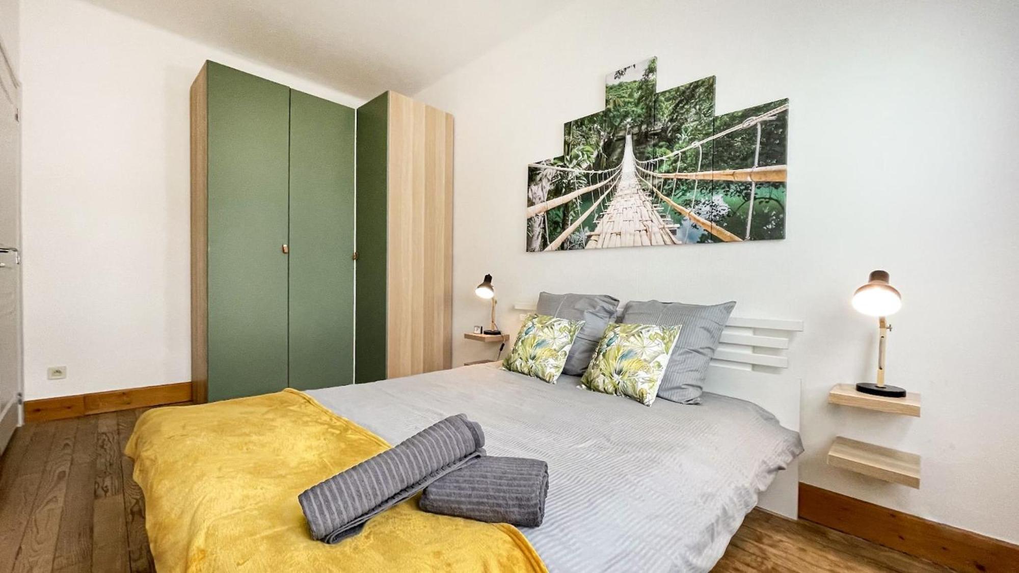 Homey Keola - Parking Prive Gratuit - Aux Portes De Geneve - Au Pied Du Tram - Appartement Avec 1 Chambre Et Un Grand Salon Avec Un Canape-Lit Ambilly Zewnętrze zdjęcie