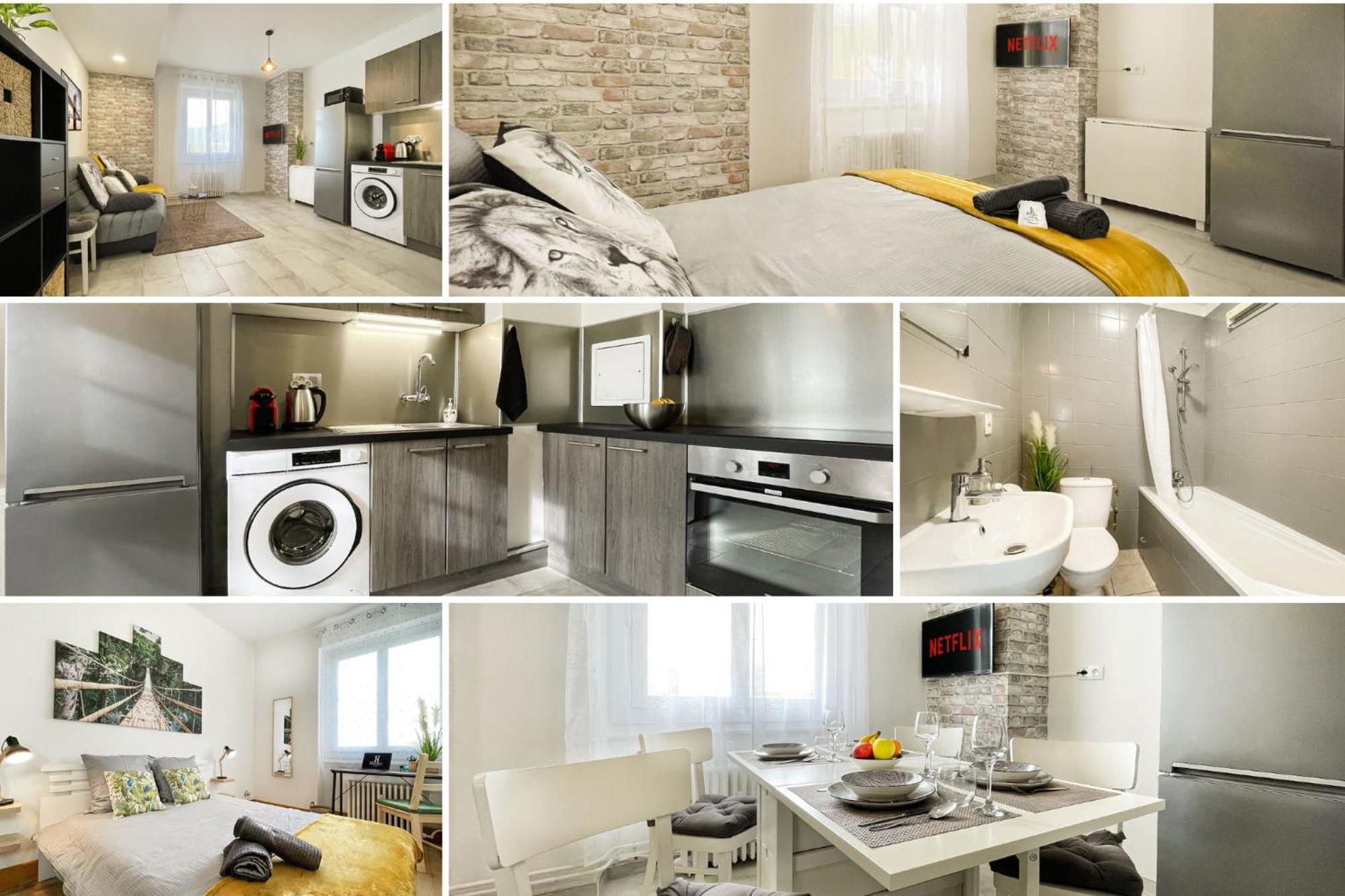 Homey Keola - Parking Prive Gratuit - Aux Portes De Geneve - Au Pied Du Tram - Appartement Avec 1 Chambre Et Un Grand Salon Avec Un Canape-Lit Ambilly Zewnętrze zdjęcie