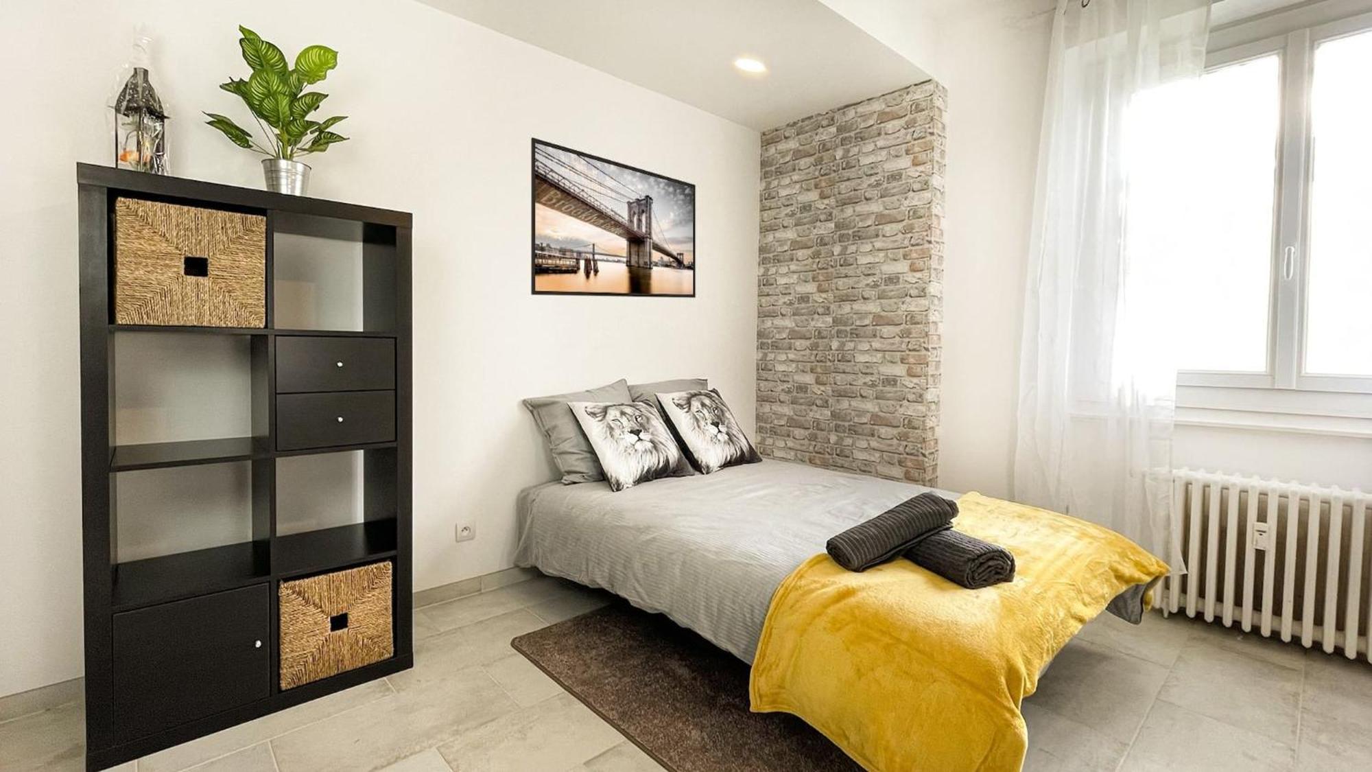 Homey Keola - Parking Prive Gratuit - Aux Portes De Geneve - Au Pied Du Tram - Appartement Avec 1 Chambre Et Un Grand Salon Avec Un Canape-Lit Ambilly Zewnętrze zdjęcie