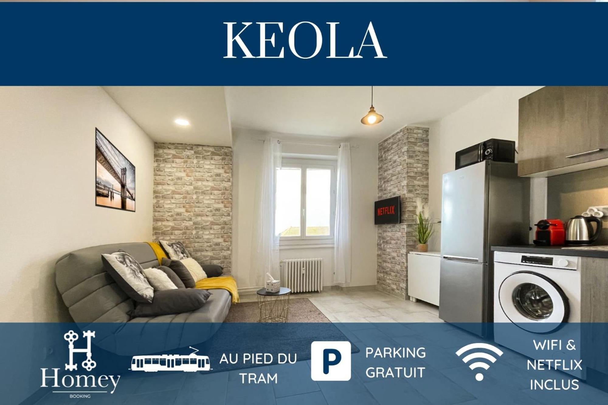 Homey Keola - Parking Prive Gratuit - Aux Portes De Geneve - Au Pied Du Tram - Appartement Avec 1 Chambre Et Un Grand Salon Avec Un Canape-Lit Ambilly Zewnętrze zdjęcie